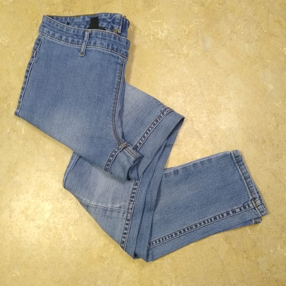 H&M mid rise back zip skinny jeans - Picture 1 of 6